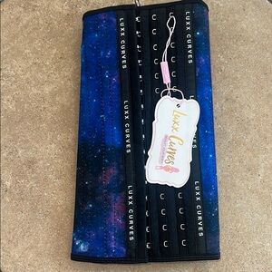 New in Package Luxx Curves Waist Trainer size large, short torso in galaxy